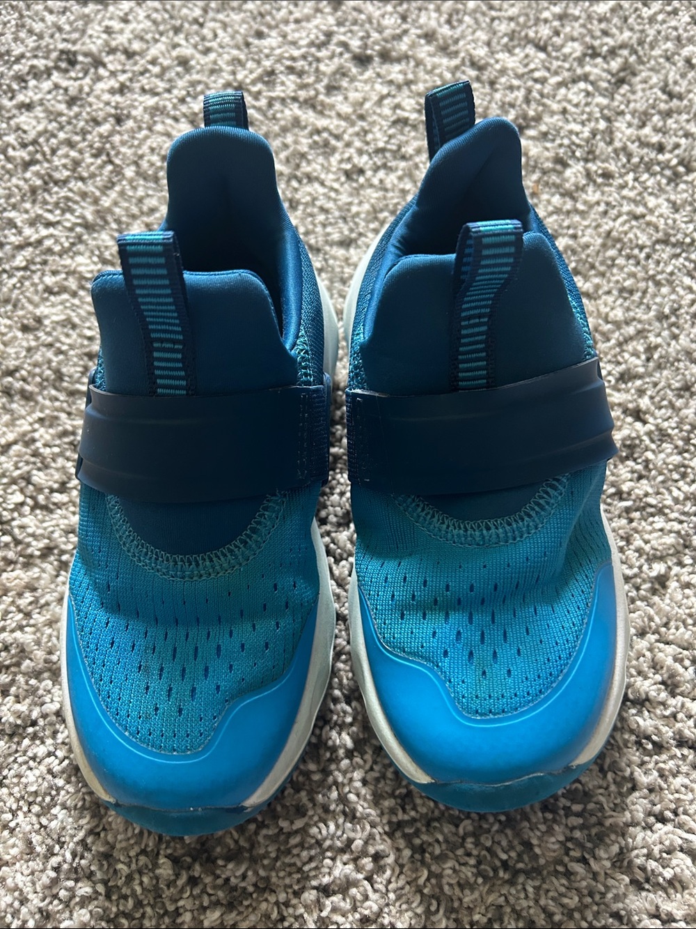 all in motion Teal Blue Slip-On Kids Sneakers